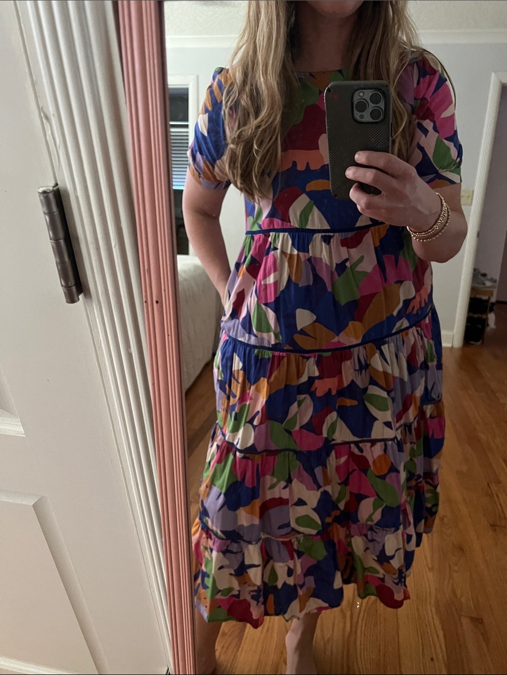 Little Party Dress tiered colorful dress 8 / pockets